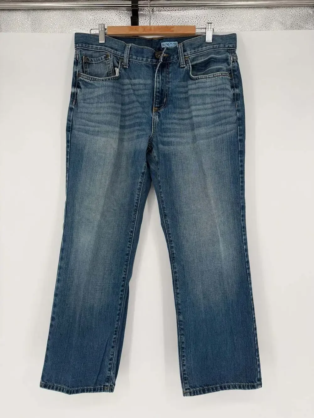 Apt 9 Relaxed Fit Denim Jeans Blue 34/30